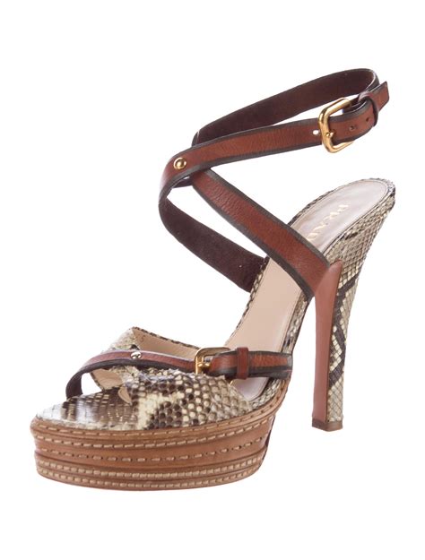 prada snake sandal|prada shoes for women.